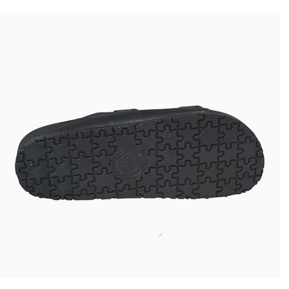 Tecs Two Band Sandals Black -7 - Picture 3 of 8